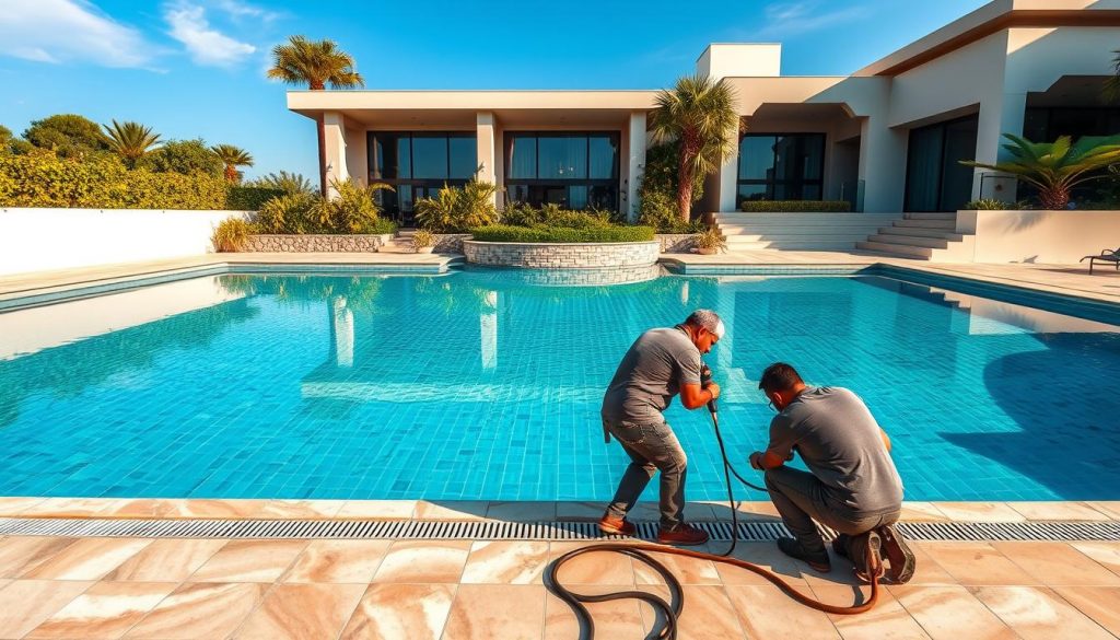 أهمية ترميم حمامات السباحة بجدة