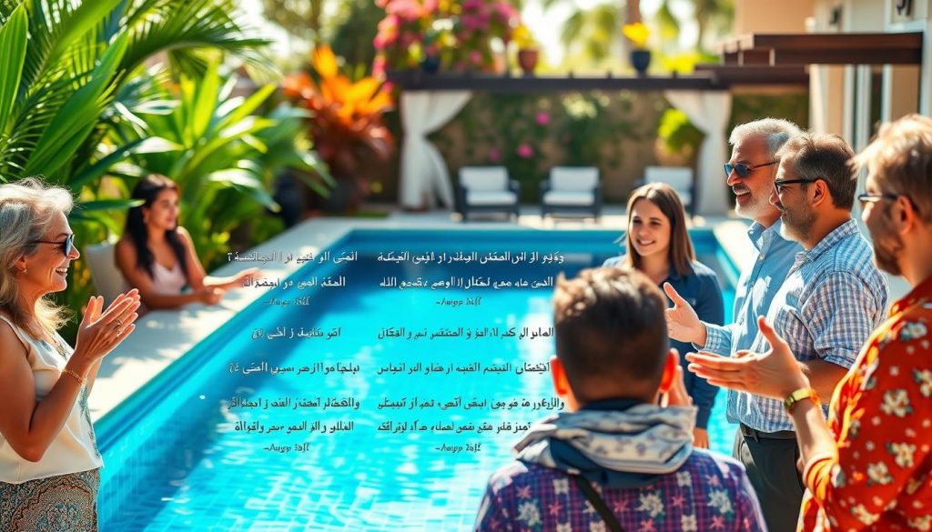 شهادات العملاء وتجارب صيانة المسابح