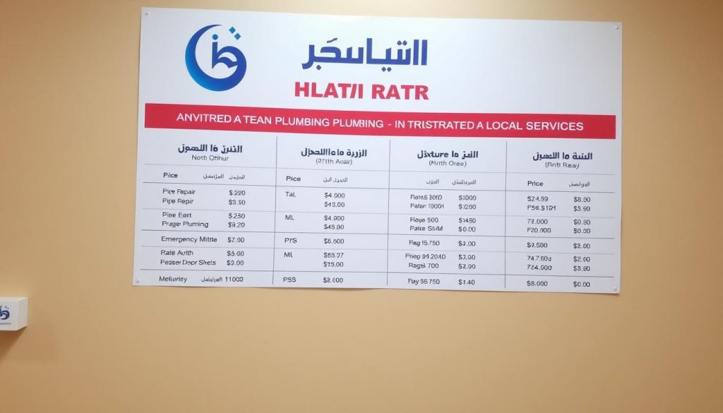 أسعار خدمات السباكة في حي ابحر الشمالية
