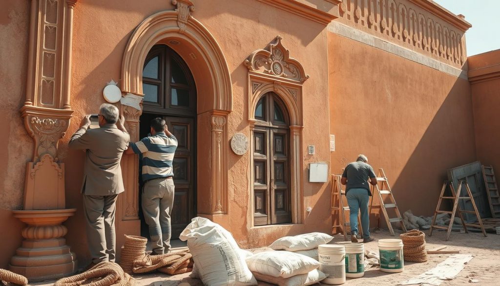 ترميم السطح الخارجي