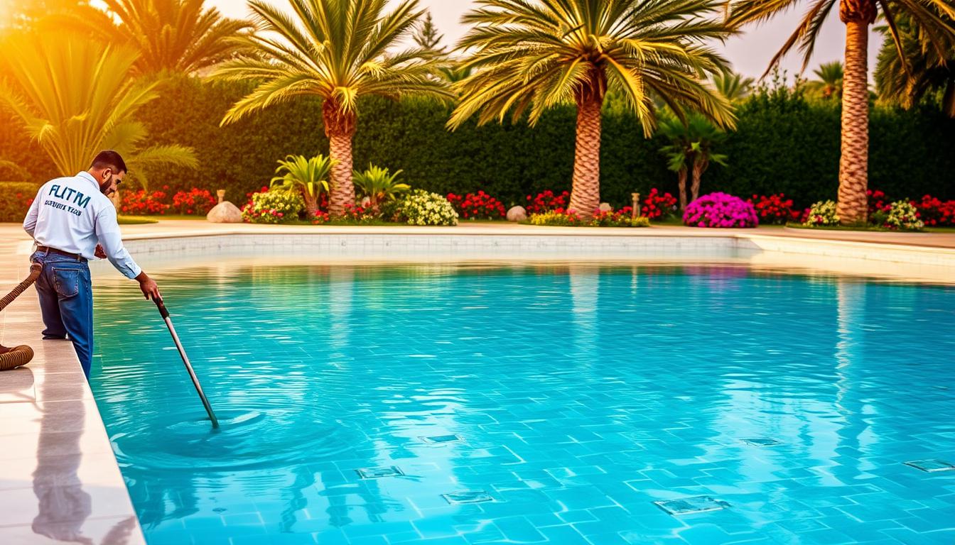 كشف تسربات المسابح بجدة