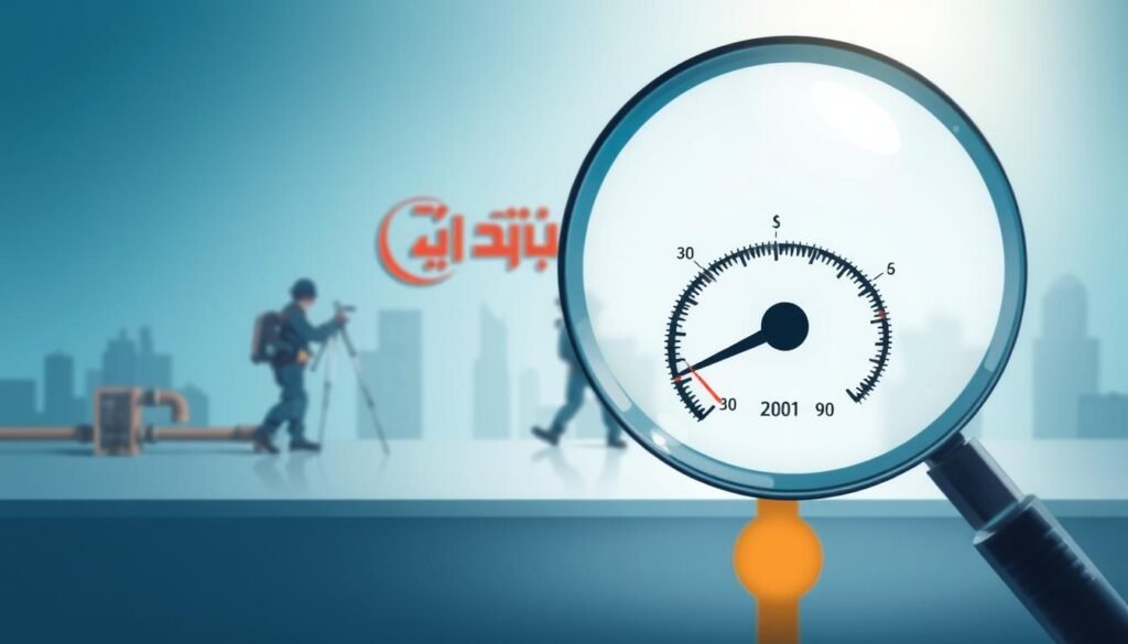 تكلفة خدمات كشف تسربات المياه
